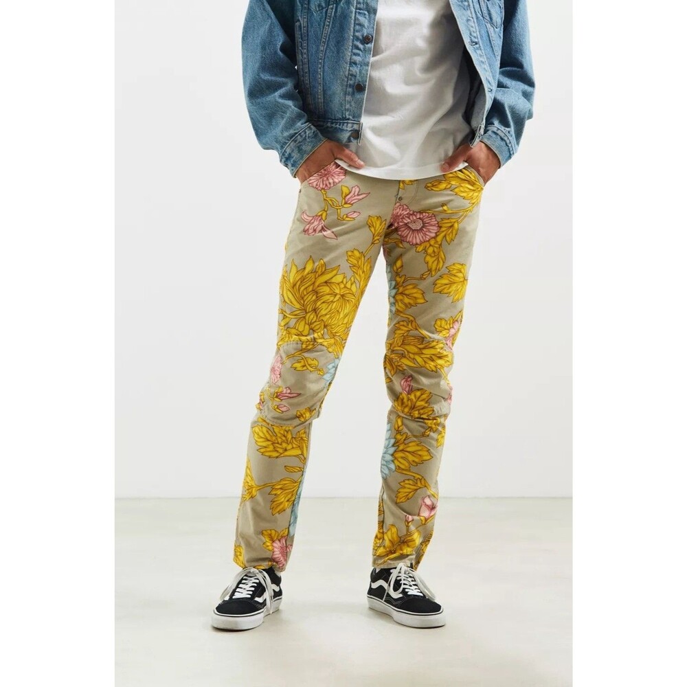 G-Star Raw x Pharrell Williams Mens 36x32 Pants 5622 3D Tapered Jeans Elwood - Picture 15 of 16